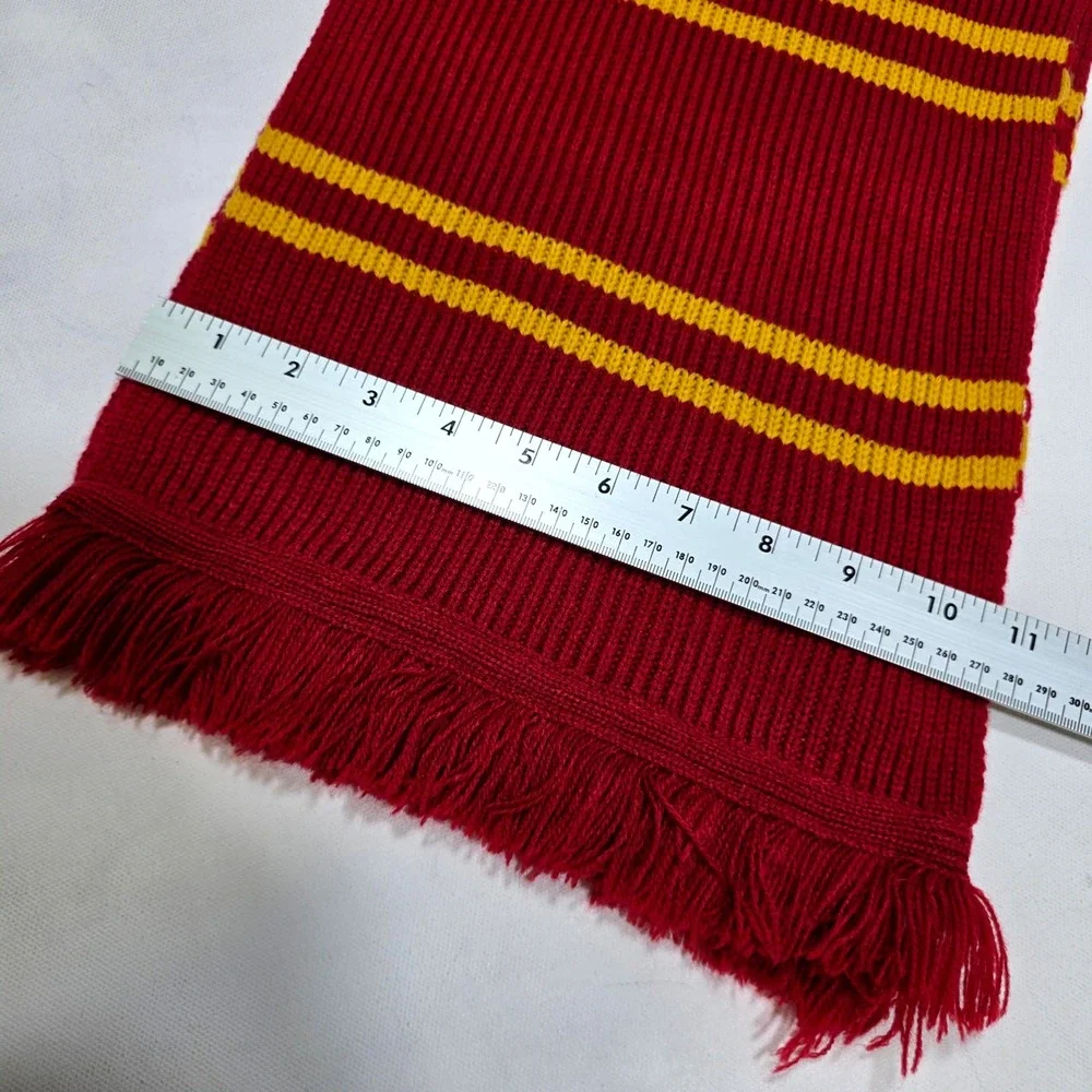 Universal Studios Harry Potter Scarf Maroon Gold Gryffindor Collector Hogwartz